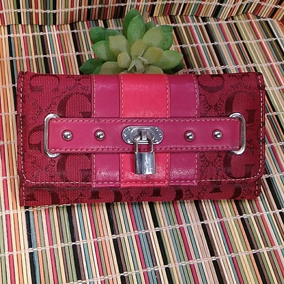 Guess Handbags - Guess Walet colors red women's